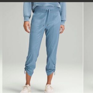 Lululemon Utility Blue Dance Studio Mid Rise Cropped Pants